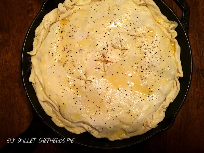 Elk Skillet Shepherds Pie Recipe