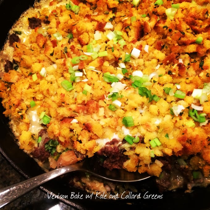 Venison Oven Bake with Stove Top Stuffing