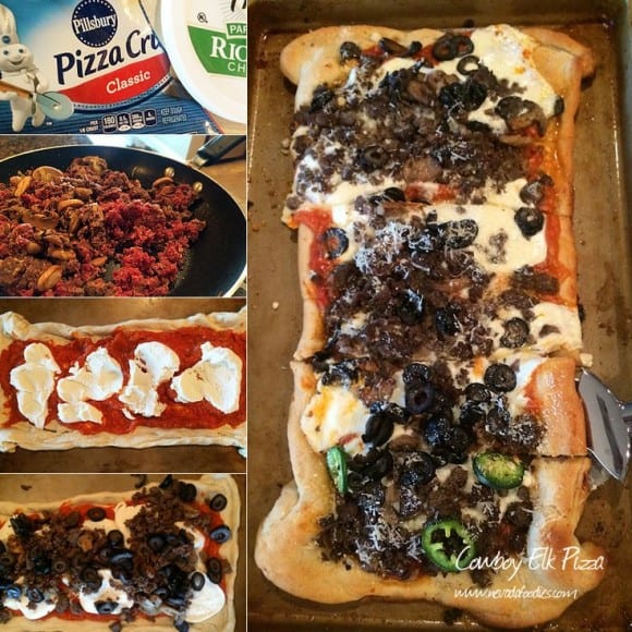 The Cowboy Elk Pizza Wild Game Cuisine NevadaFoodies