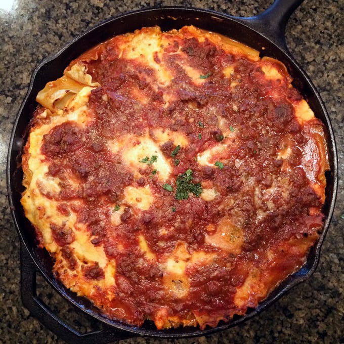 Classic Elk Skillet Lasagna