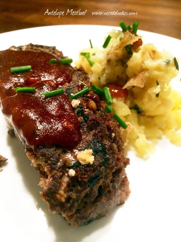 Antelope Meatloaf with Spicy Ketchup Wild Game Cuisine NevadaFoodies