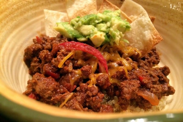 Elk Bloody Mary Chili con carne