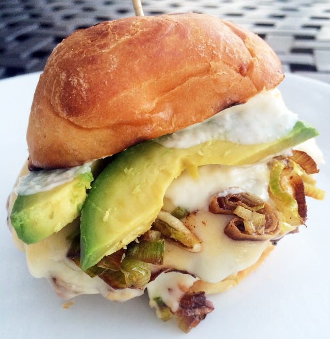 Antelope Burgers with Fried Leeks Wild Game Recipes NevadaFoodies Elk, Antelope and