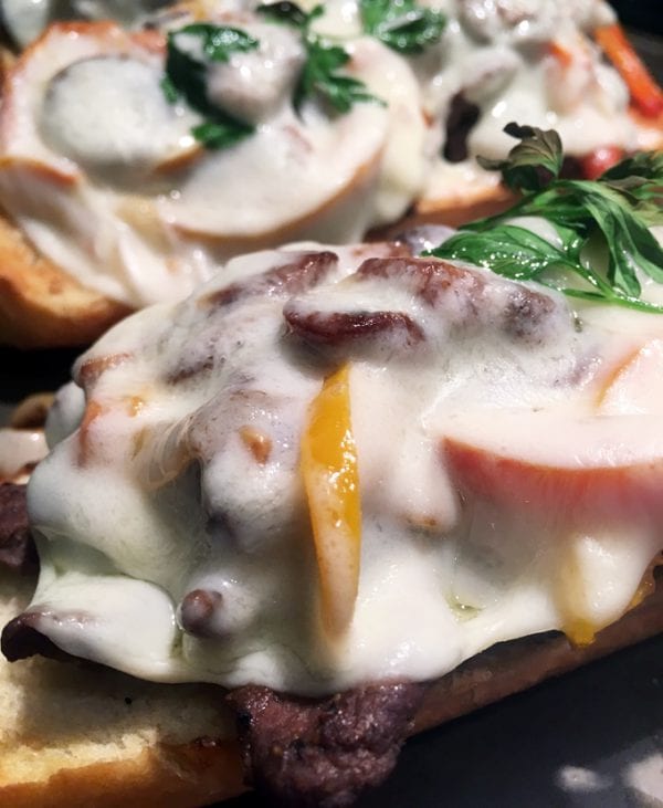 Wild Game Cheese Steak Sandwiches Wild Game Cuisine NevadaFoodies