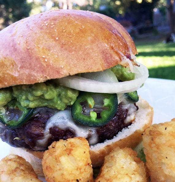 Antelope Guacamole Jalapeno Burgers Wild Game Cuisine NevadaFoodies