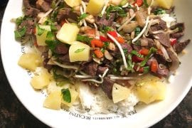 Goose Pineapple Stir-Fry