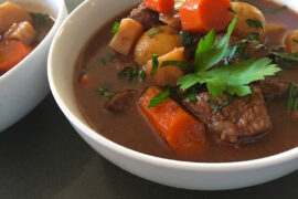 Antelope Stew with Root Vegetables