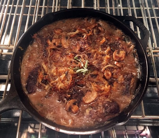 Elk Steaks with Creamy Dijon Mustard Gravy Wild Game Cuisine