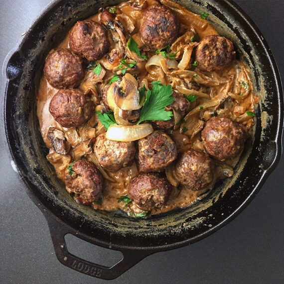 Antelope Meatball Stroganoff – Wild Game Comfort Food