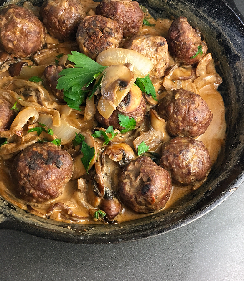 Antelope Meatball Stroganoff – Wild Game Comfort Food