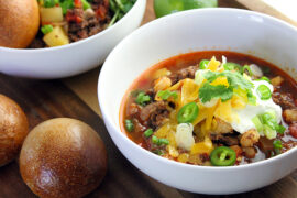 Ground Bison Chili Recipe