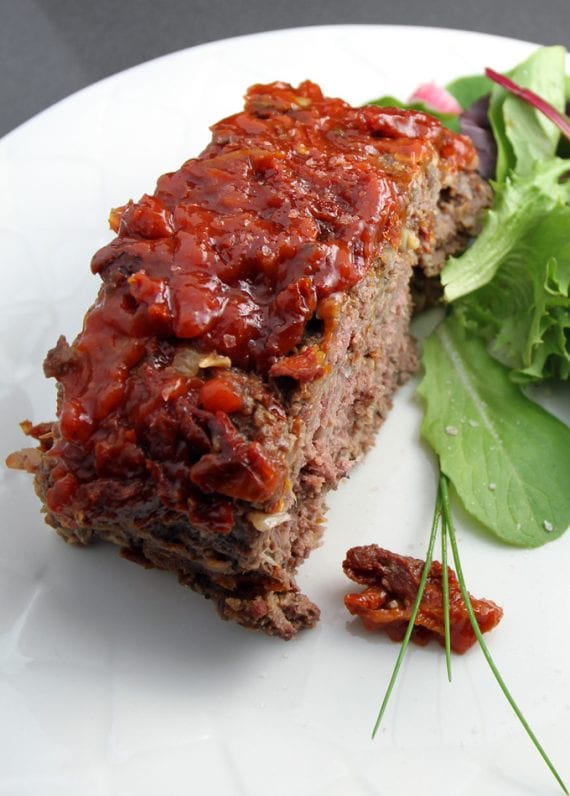 Elk Meatloaf with Sun-Dried Tomatoes | Wild Game Cuisine - NevadaFoodies