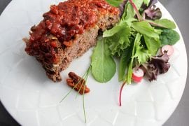 Elk Meatloaf with Sun-Dried Tomatoes