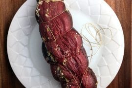 Stuffed Elk Tenderloin