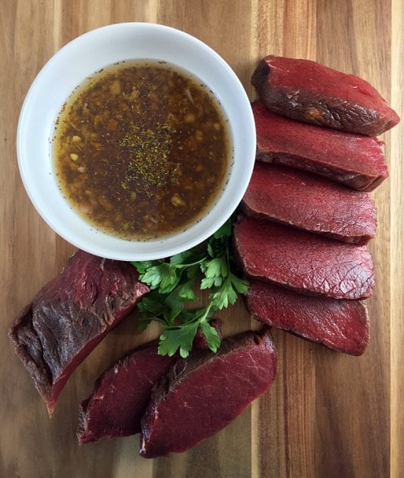 Elk Steak Marinade Wild Game Cuisine NevadaFoodies