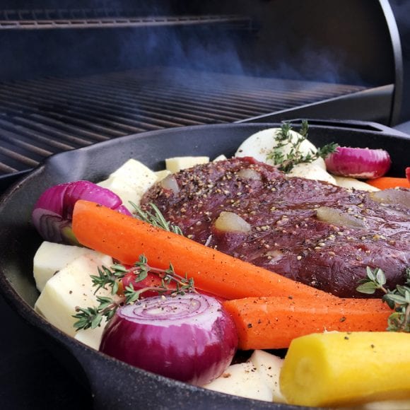 Garlic Studded Venison Roast Wild Game Cuisine NevadaFoodies