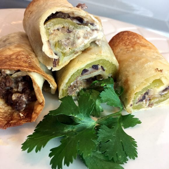 Wild Game Black Bean Flautas Wild Game Cuisine NevadaFoodies