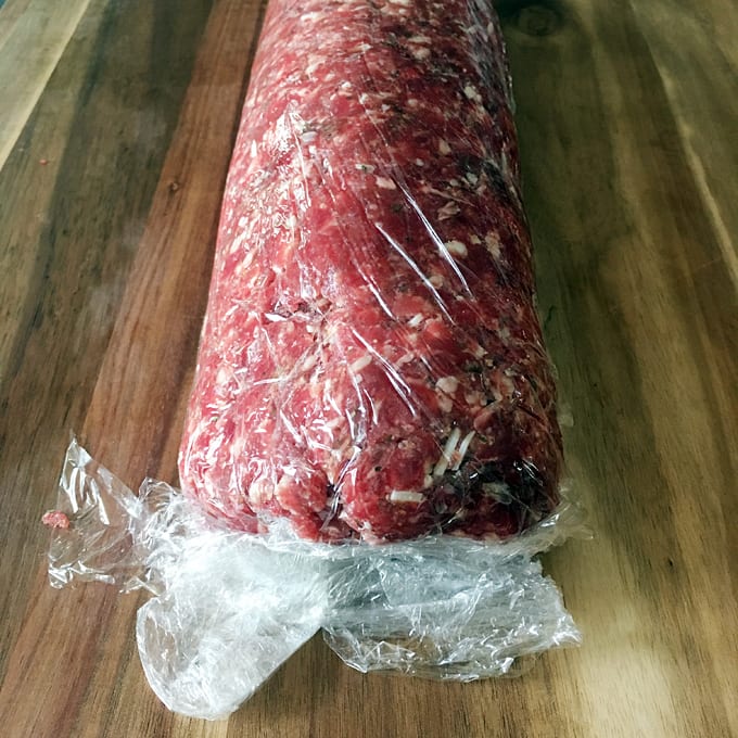 Smoked Ground Venison RollUp