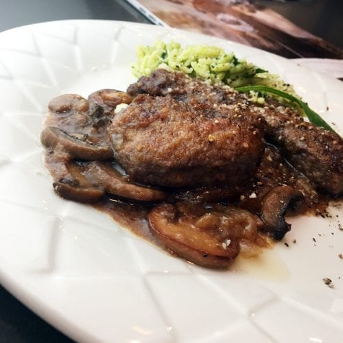 Breaded Elk Steaks in Onion/Mushroom Gravy Wild Game Cuisine