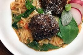 Fried Antelope Meatballs