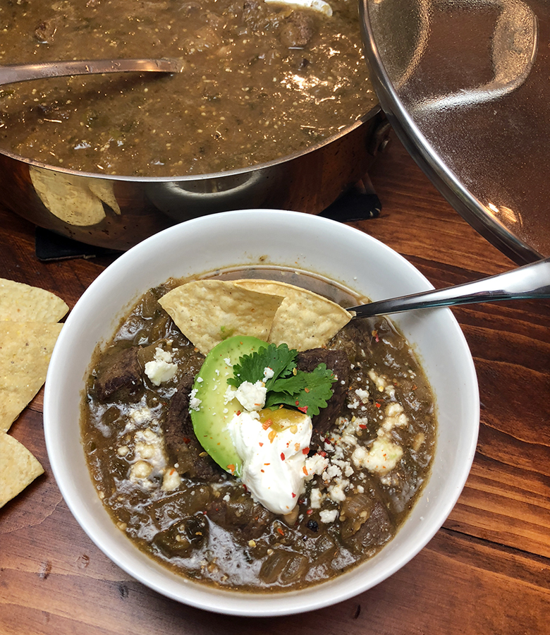 Tomatillo Elk Verde Stew