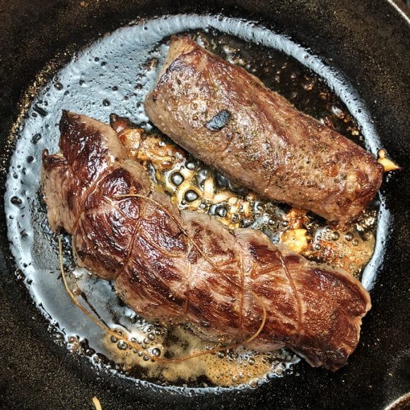 Seared Elk Tenderloin With Pan Sauce Wild Game Cuisine NevadaFoodies