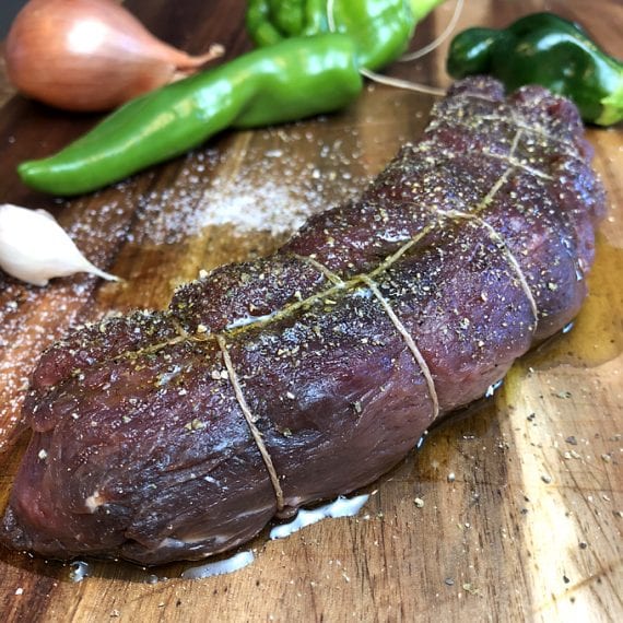 Seared Elk Tenderloin with Pan Sauce Wild Game Cuisine NevadaFoodies