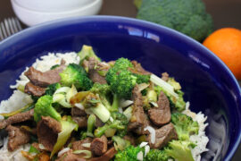 Elk and Broccoli Stir-fry