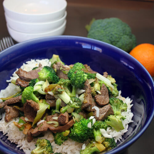 Elk and Broccoli Stir-fry