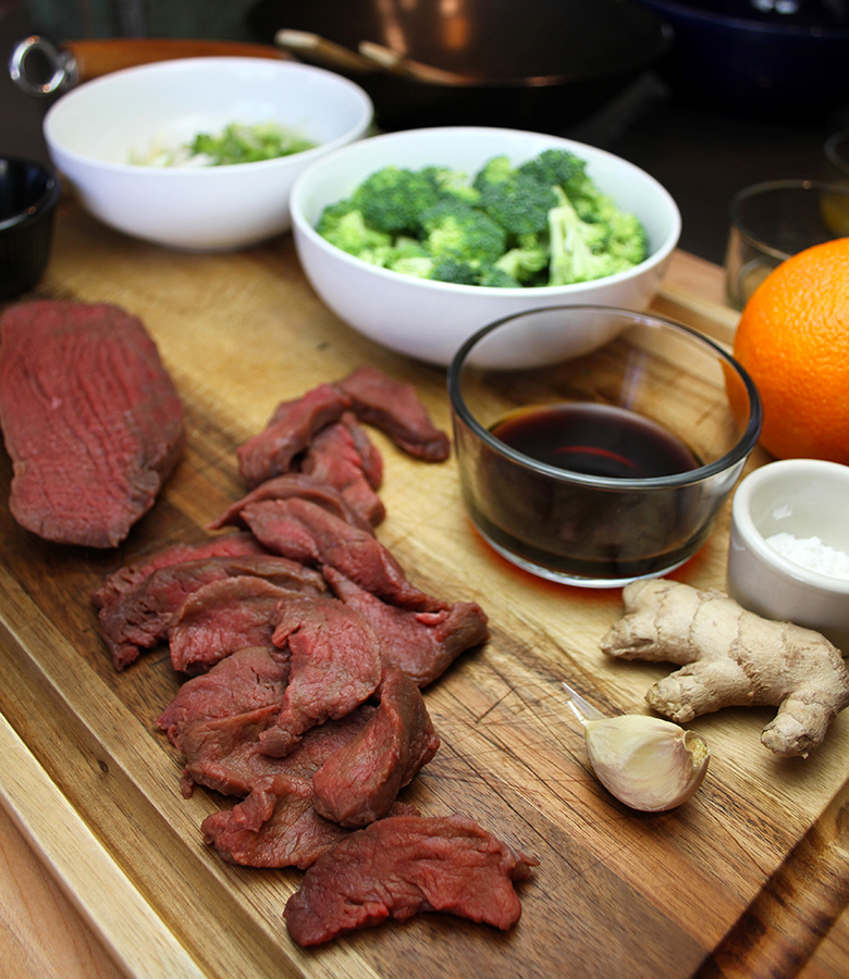Elk and Broccoli Stir-fry