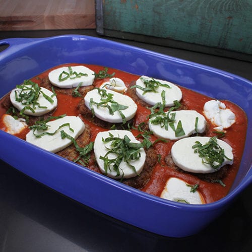 Delicious Elk Parmesan