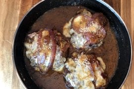 Elk Meatloaf Burgers and Gravy