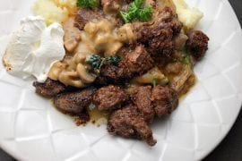 Venison and Elk Steak Bites