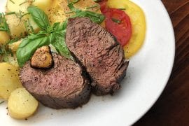 Pan Seared Elk Tenderloin