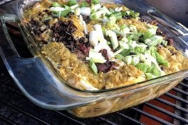 Venison Enchiladas with Green Tomato Enchilada Sauce