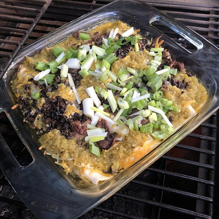 Venison Enchiladas with Green Tomato Enchilada Sauce Wild Game