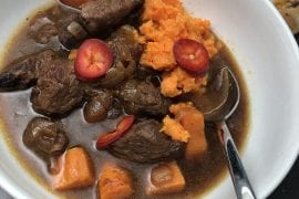 Elk and Beer Stew