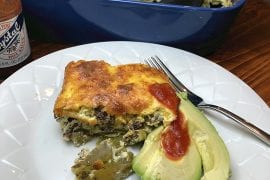 Venison Egg Bake
