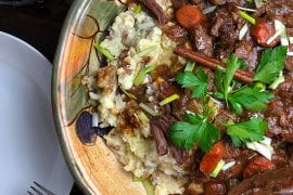 Wine Braised Venison Neck