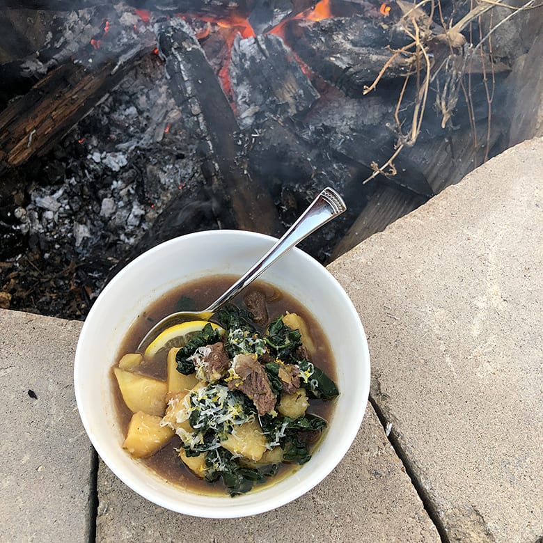 Tuscan Soup with Elk