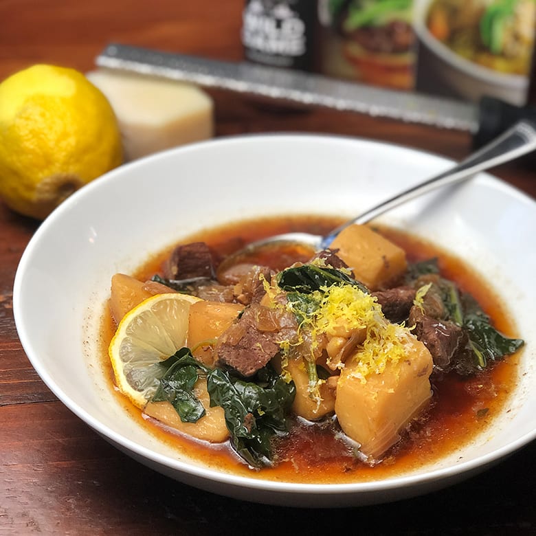 Venison Tuscan Inspired Soup | Wild Game Cuisine - NevadaFoodies