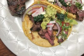 Venison Sirloin Steak Tacos