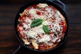 Elk Skillet Lasagna