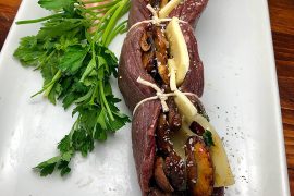 Mushroom Swiss Elk Tenderloin