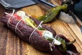 Double Stuffed Elk Tenderloin