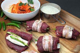 Venison Steak Poppers