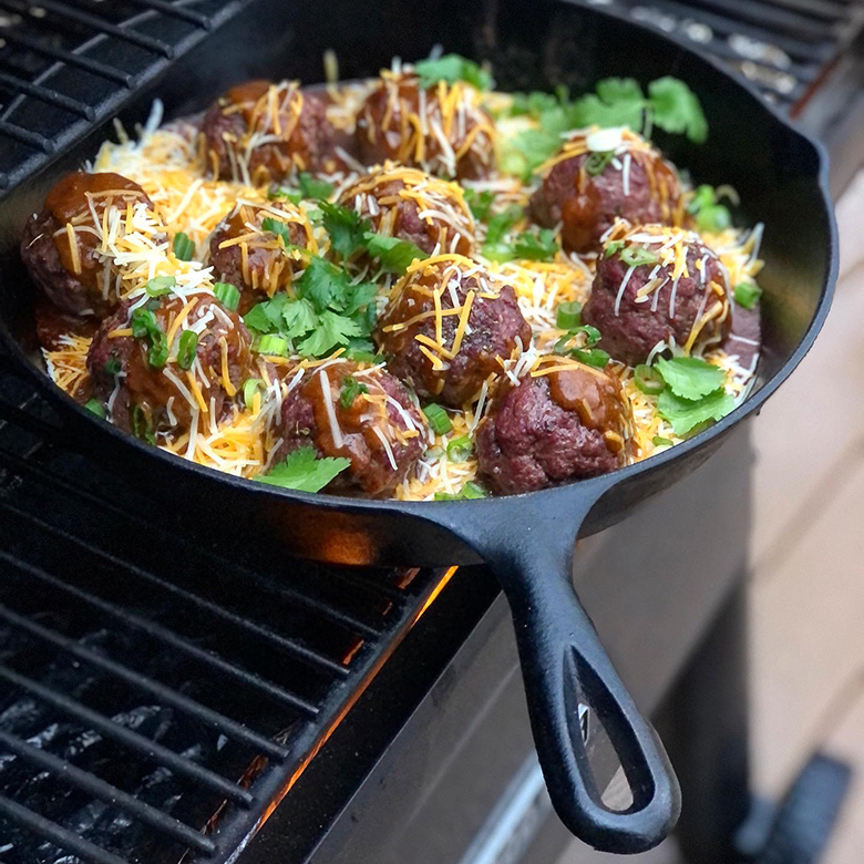 Elk Enchilada Meatballs