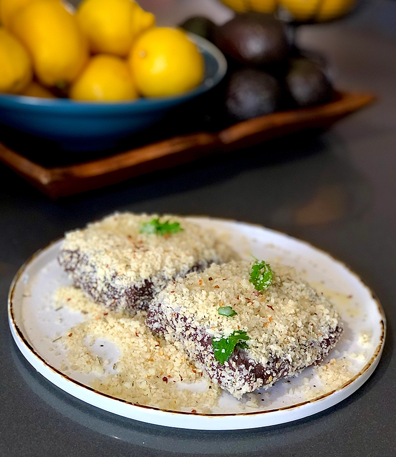 Parmesan Crusted Venison Steaks