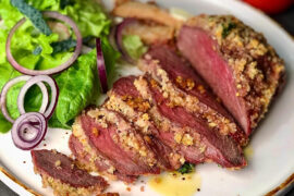 Parmesan Crusted Venison