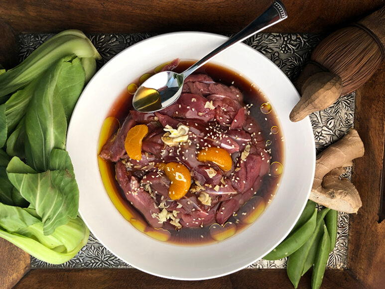 Smoked Duck Tender StirFry Wild Game Cuisine NevadaFoodies